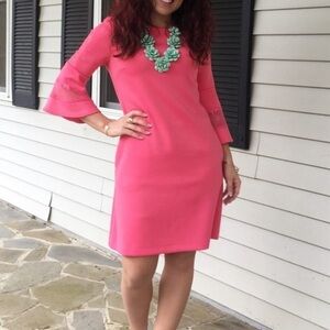 NY&Co Lace Trim Popover Dress - Size XS